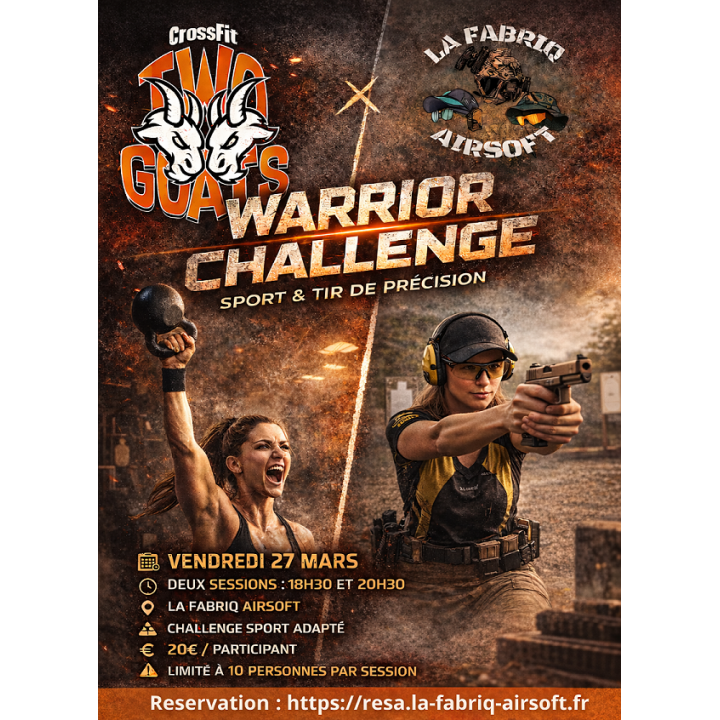 WARRIOR CHALLENGE – Sport & Tir de précision